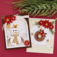 Spellbinders Dies - Christmas Wreath Add-Ons